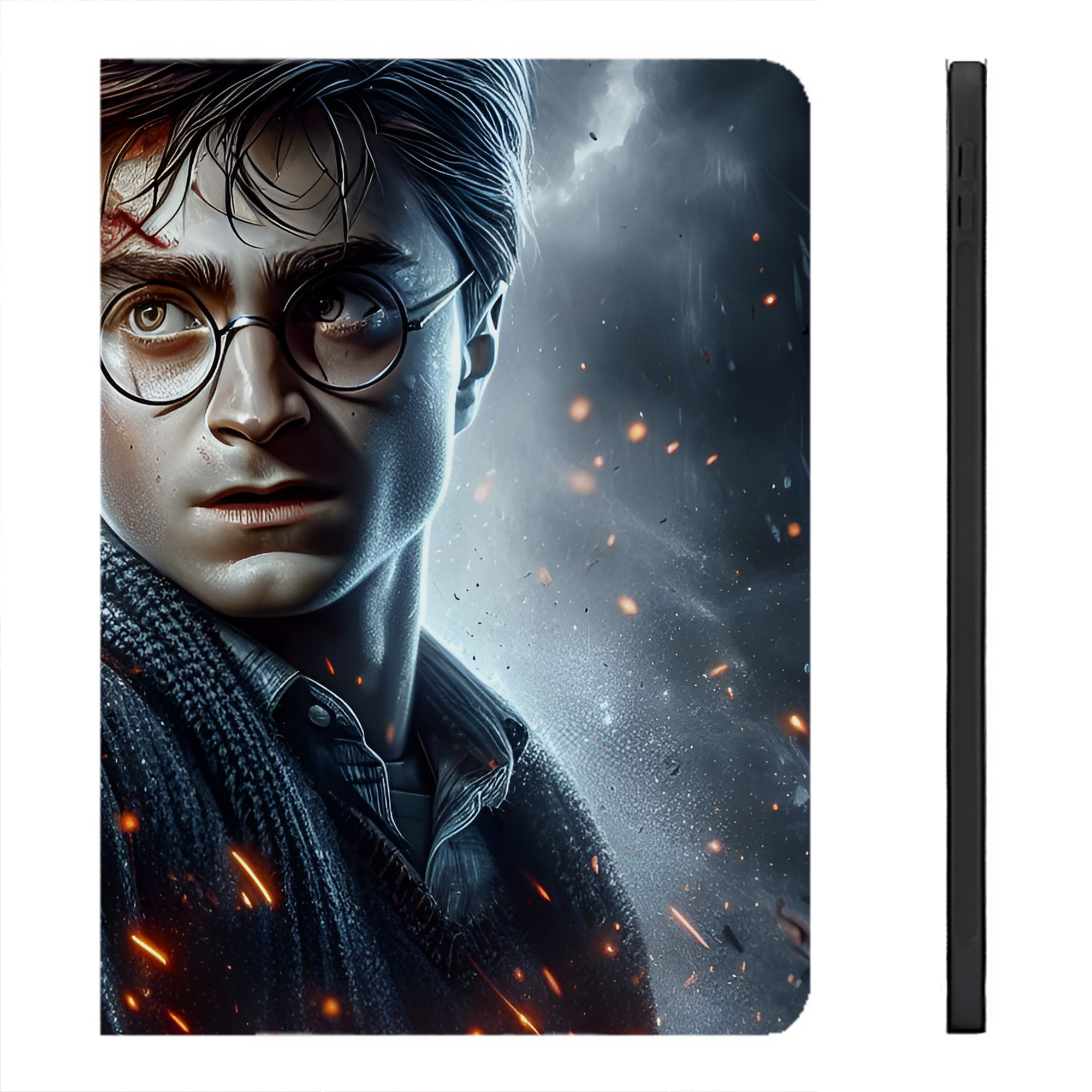 （画像用） Harry Potter ハリー・ポッターシリーズ IPadケース ペンホルダー付き ブックスタイルデザイン
